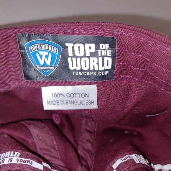 ATM Texas A&M Aggies Top of the world TOW Hat Cap Adjustable - Picture 6 of 6